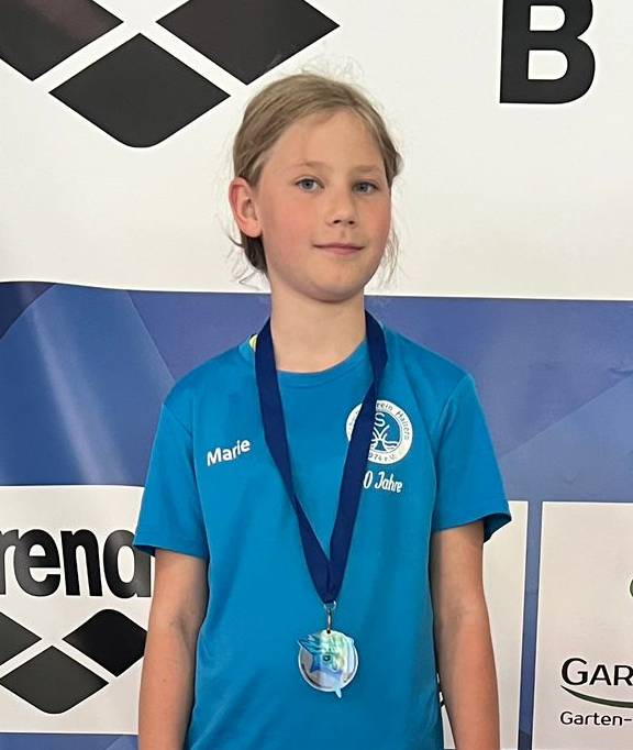 Silbermedaille für Marie Sloot über 100m Brust