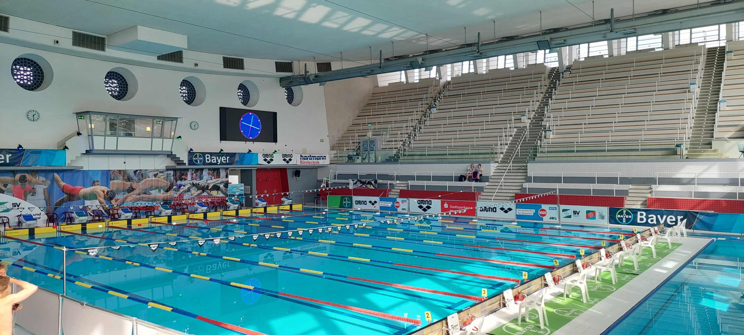 Die Schwimmoper in Wuppertal