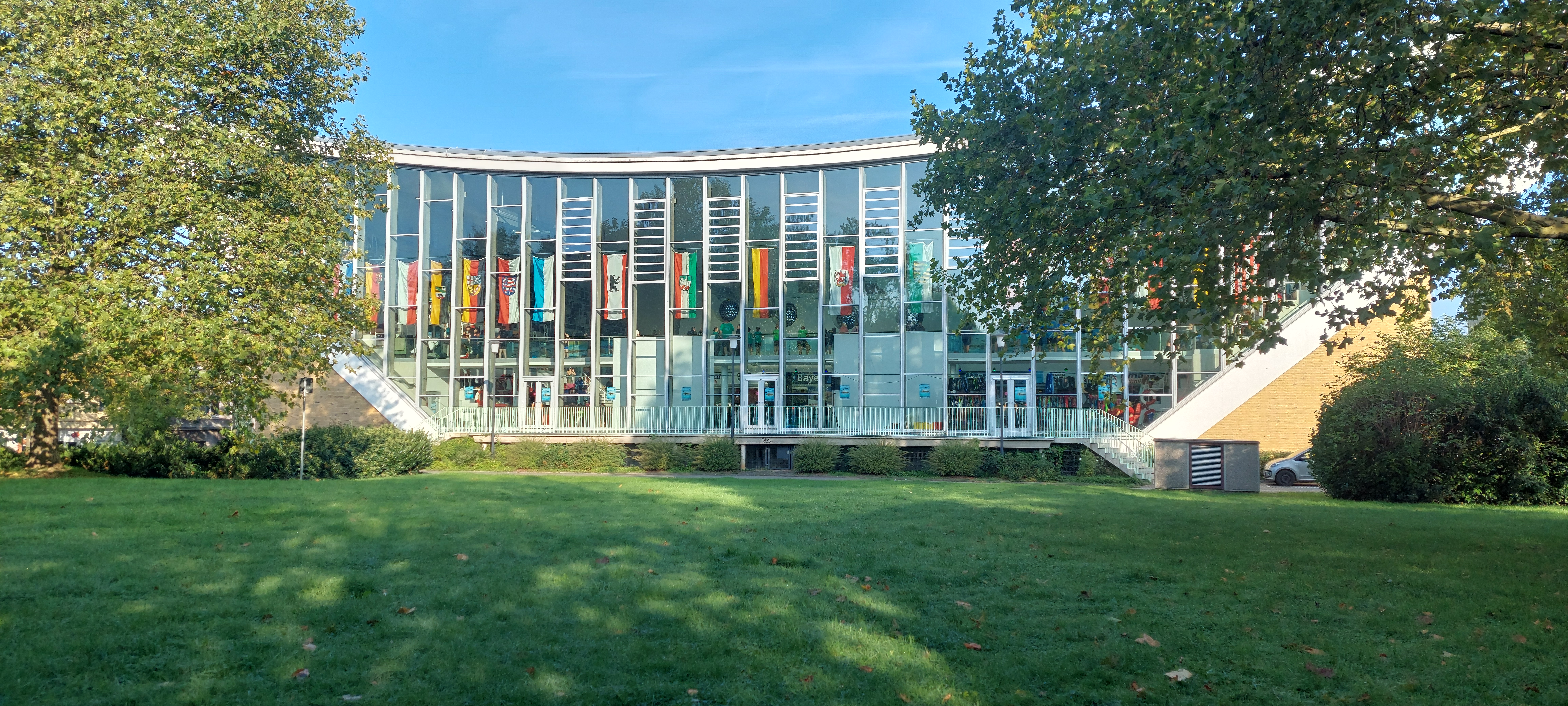 Die Schwimmoper in Wuppertal